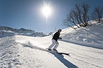 Le Grand Domaine - actiefoto op de piste 2